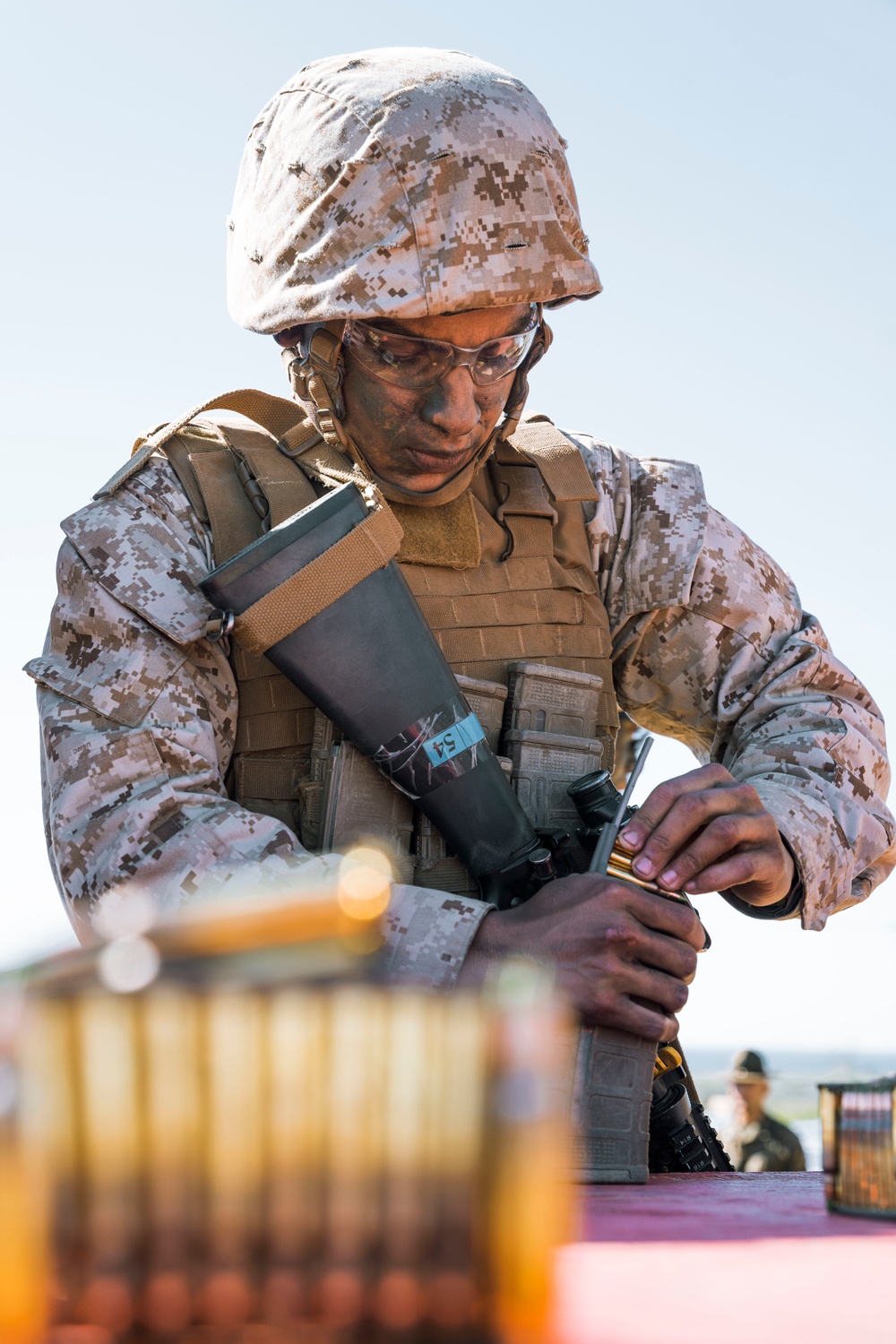 Modern technology advances combat effectivness of US Marine Corps recruit training