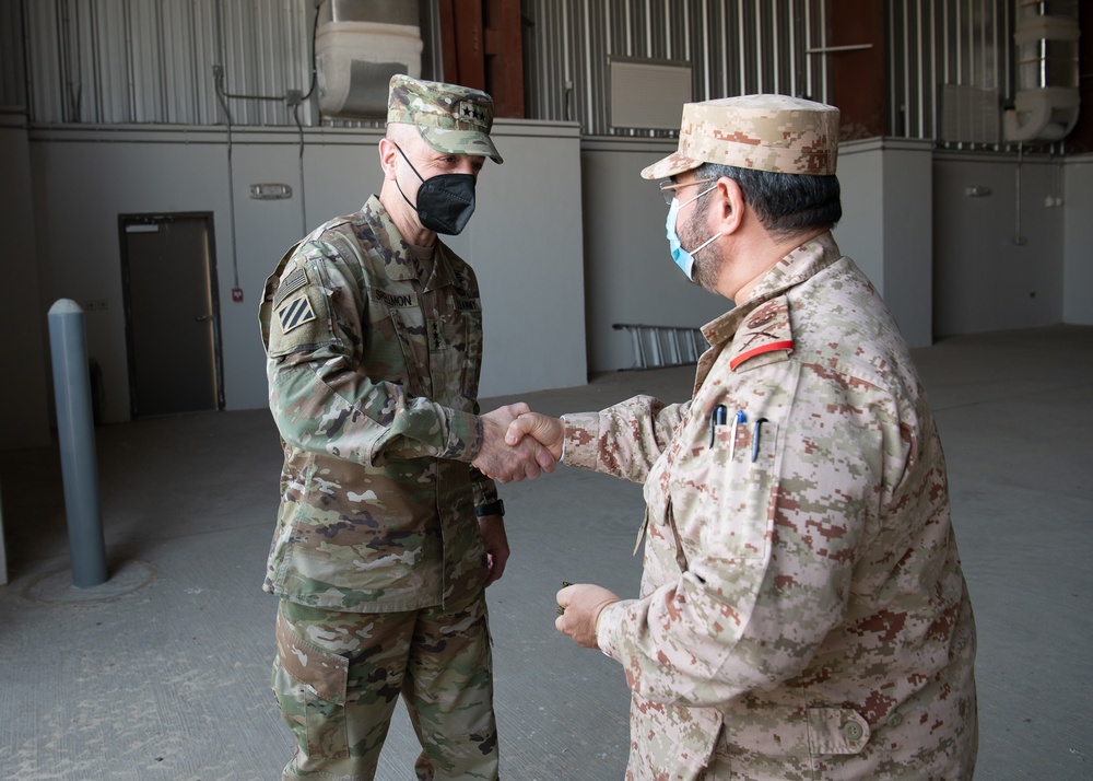 USACE commanding general meets with Kuwaiti Air Defense commander