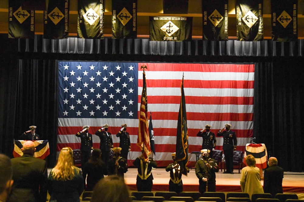 NMCB-14 Holds Chain of Command Ceremony