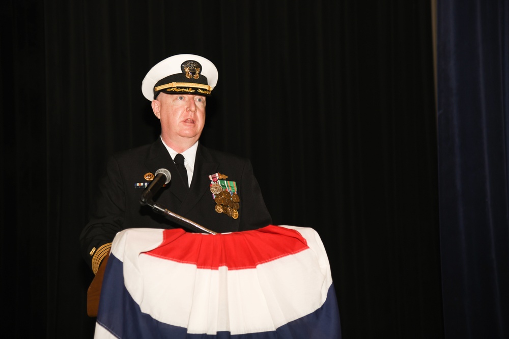 NMCB-14 Holds Chain of Command Ceremony