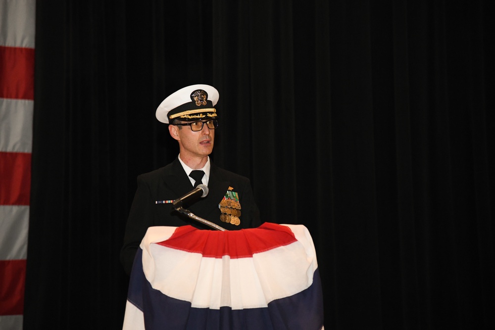 NMCB-14 Holds Chain of Command Ceremony