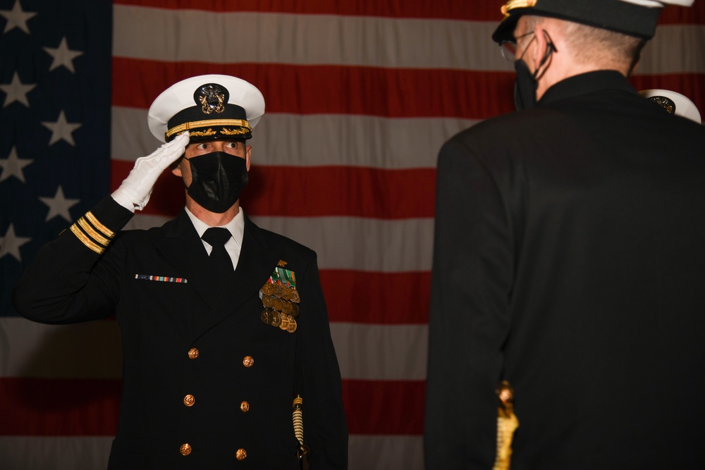 NMCB-14 Holds Chain of Command Ceremony