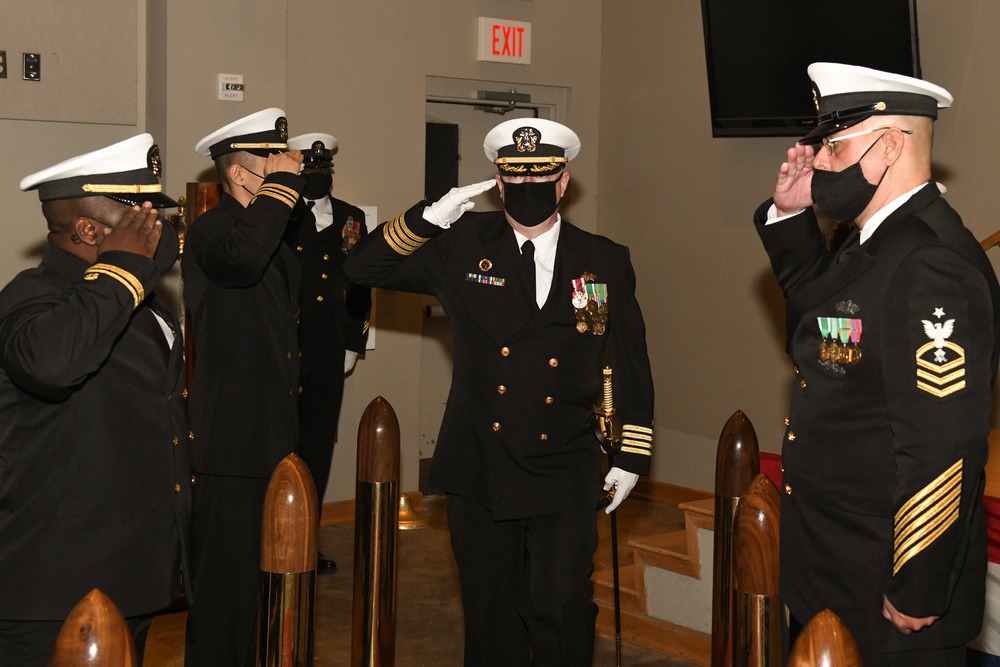 NMCB-14 Holds Chain of Command Ceremony