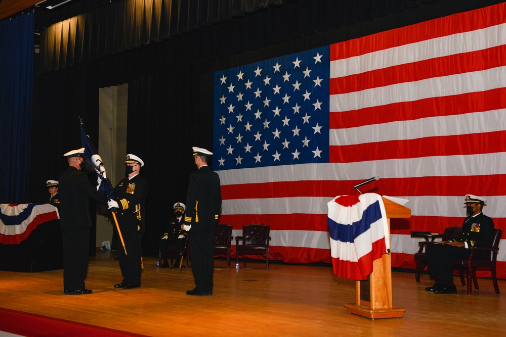 NMCB-14 Holds Chain of Command Ceremony
