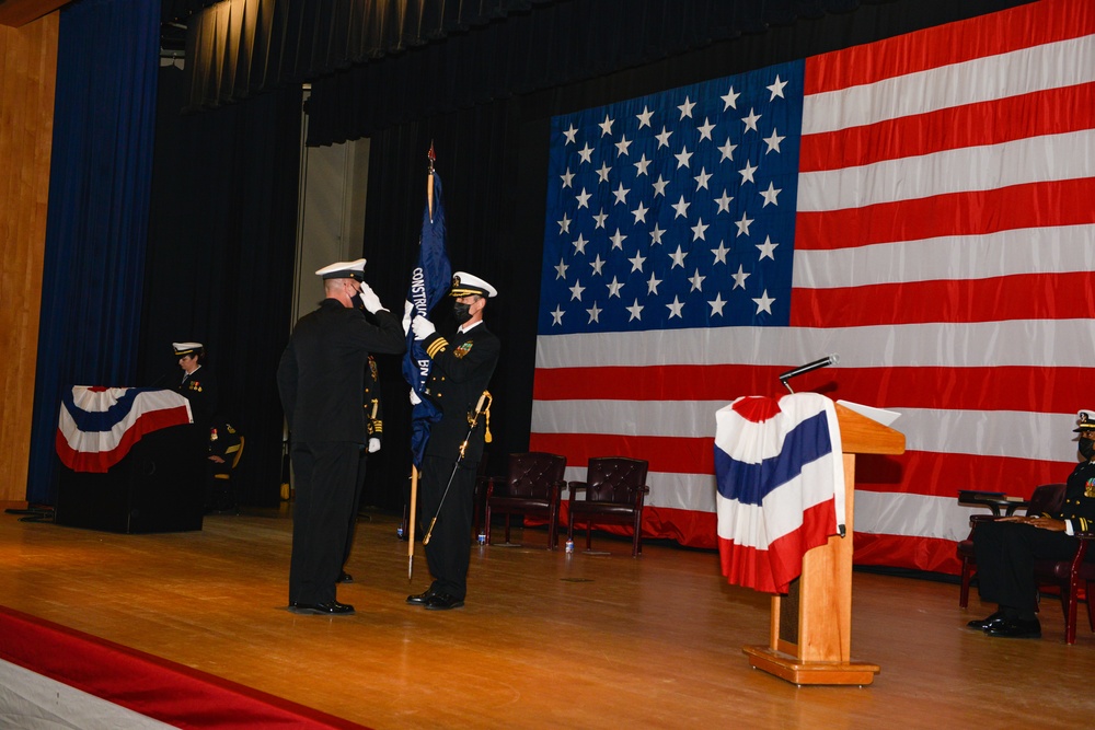 NMCB-14 Holds Chain of Command Ceremony