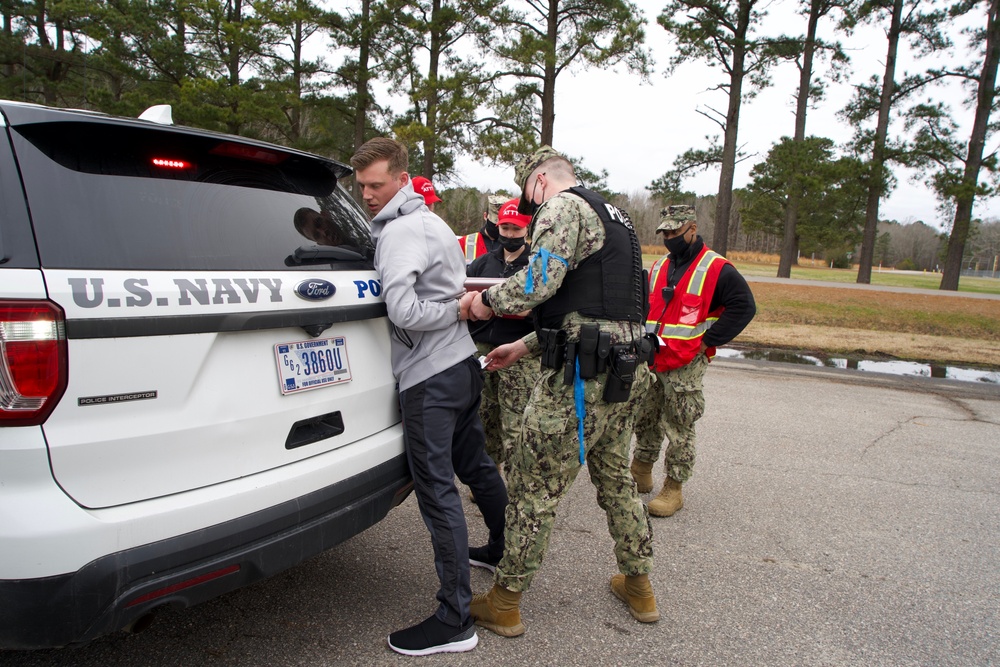 Naval Support Activity Hampton Roads Participates in Exercise Citadel Shield-Solid Curtain 2022