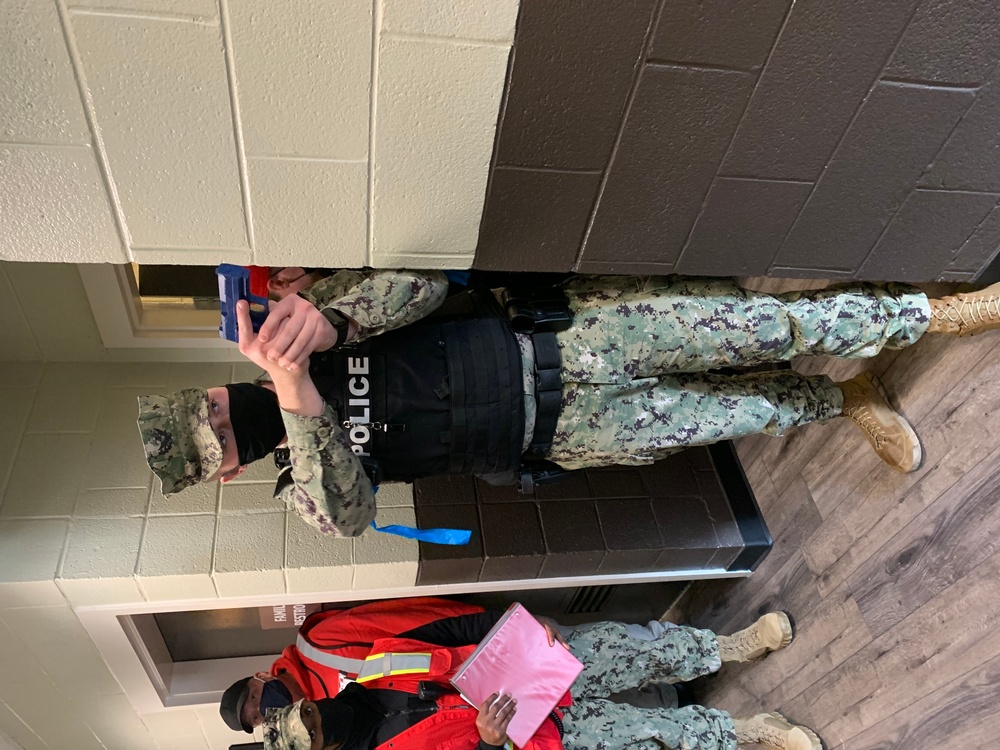 Naval Support Activity Hampton Roads Participates in Exercise Citadel Shield-Solid Curtain 2022