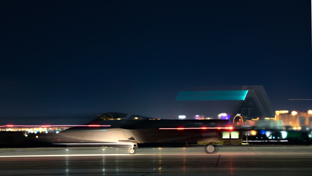 Red Flag-Nellis 22-1 Night Takeoffs