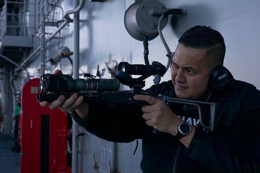 Makin Island Live Fire Exercise
