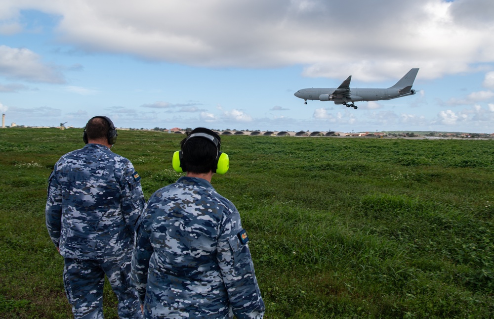 RAAF aircraft arrive to Cope North 22