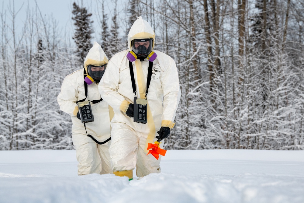 Emergency Management Airmen hold radiological response training