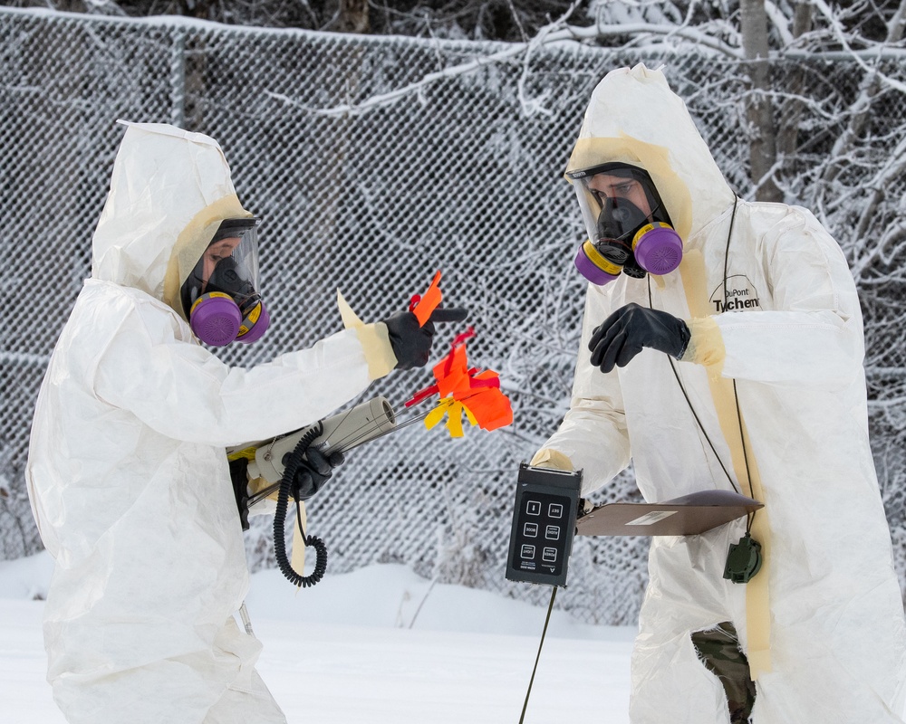 Emergency Management Airmen hold radiological response training