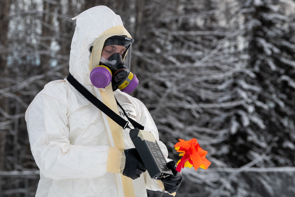 Emergency Management Airmen hold radiological response training