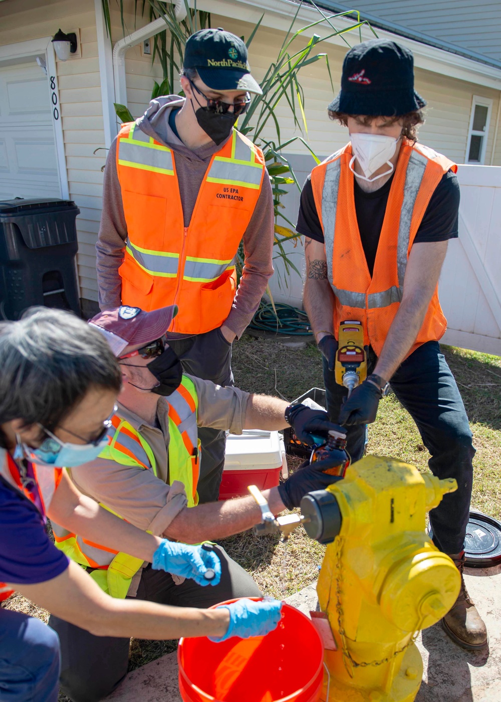 Water Sample Collections in the Radford Terrace Community