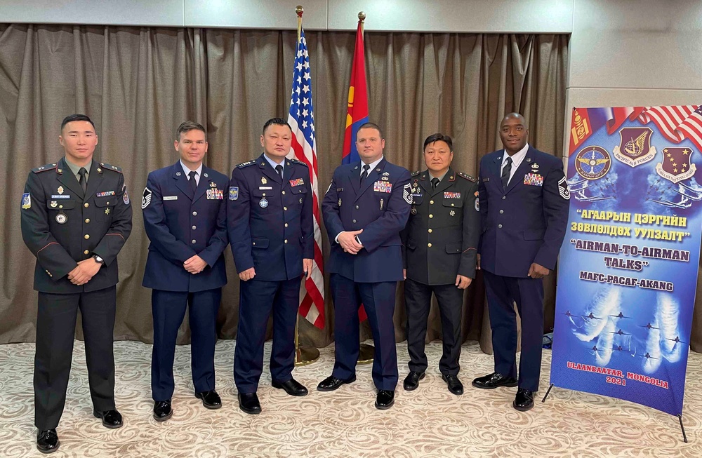 Alaska National Guard conducts subject matter expert exchanges with Mongolian Air Force counterparts