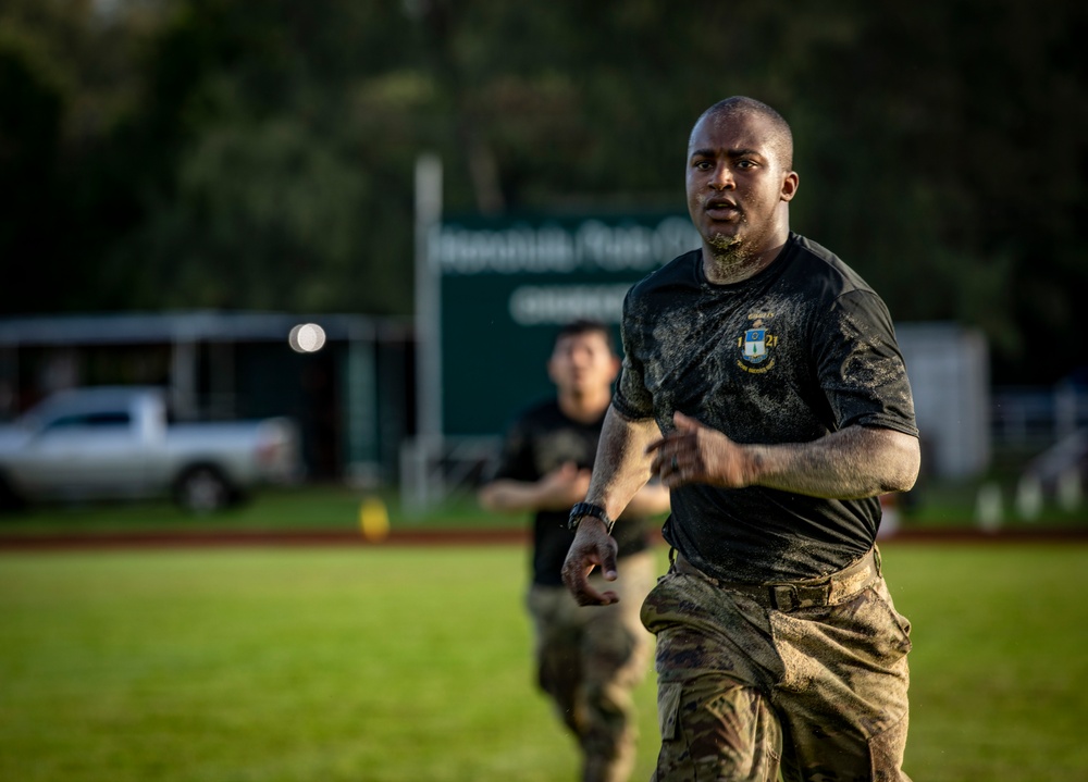 1-21 IN Physical Training Event in honor of Fallen Soldiers