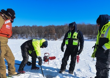 Cold Water Ice Diving Course Training Day 3