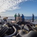 Sailors Participate in VERTREP aboard USS Charleston