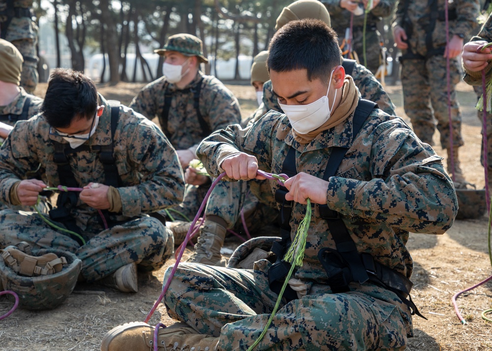 MARFORK Rope Course with ROKMC