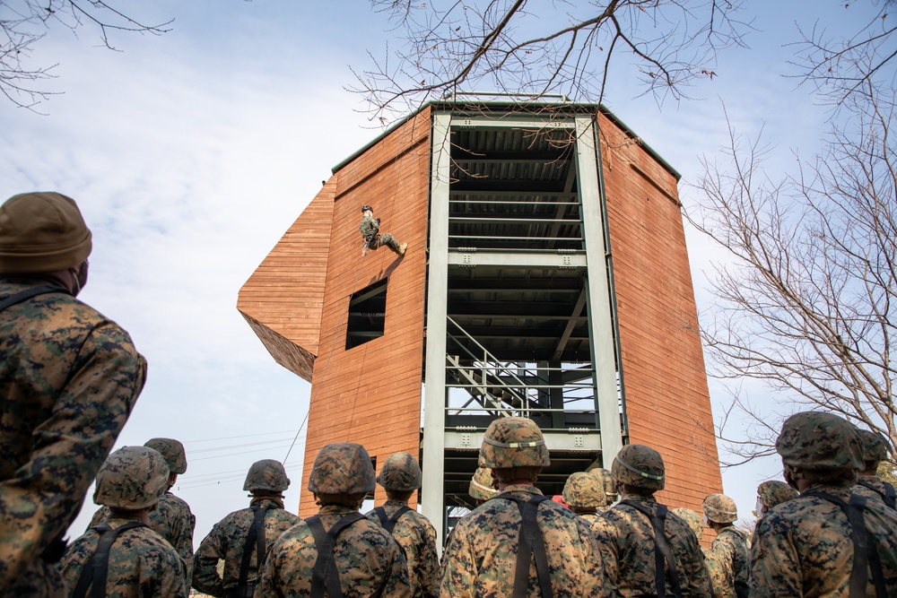 MARFORK Rope Course with ROKMC