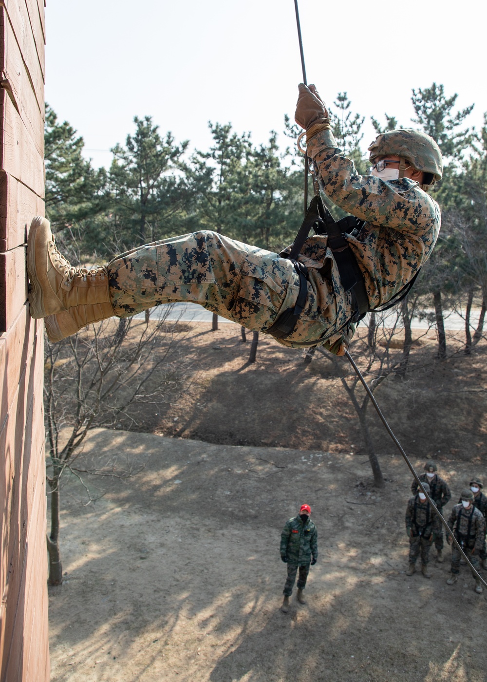 MARFORK Rope Course with ROKMC