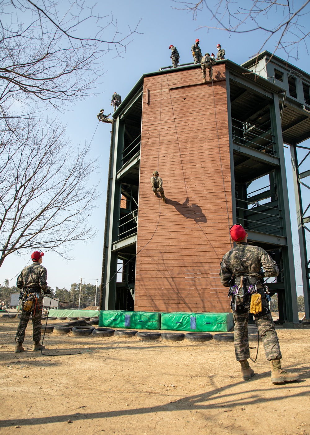 MARFORK Rope Course with ROKMC