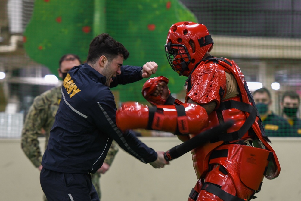 NAF Misawa Sailors Participate in OC Spray Training