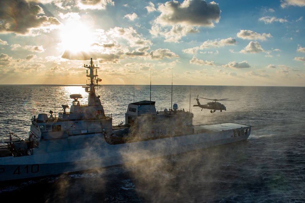 Neptune Strike 2022 highlights the natural evolution of NATO’s ability to integrate the high-end maritime warfare capabilities of a carrier strike group to support the defense of the Alliance.