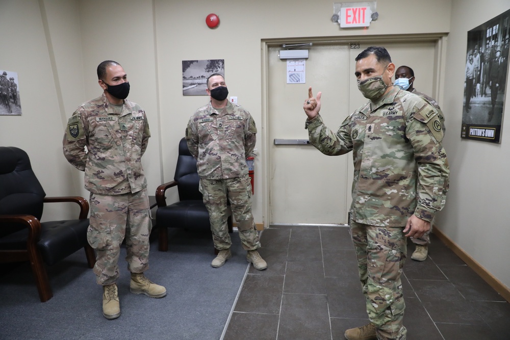 USARCENT Command Sgt. Maj. Coin Ceremony