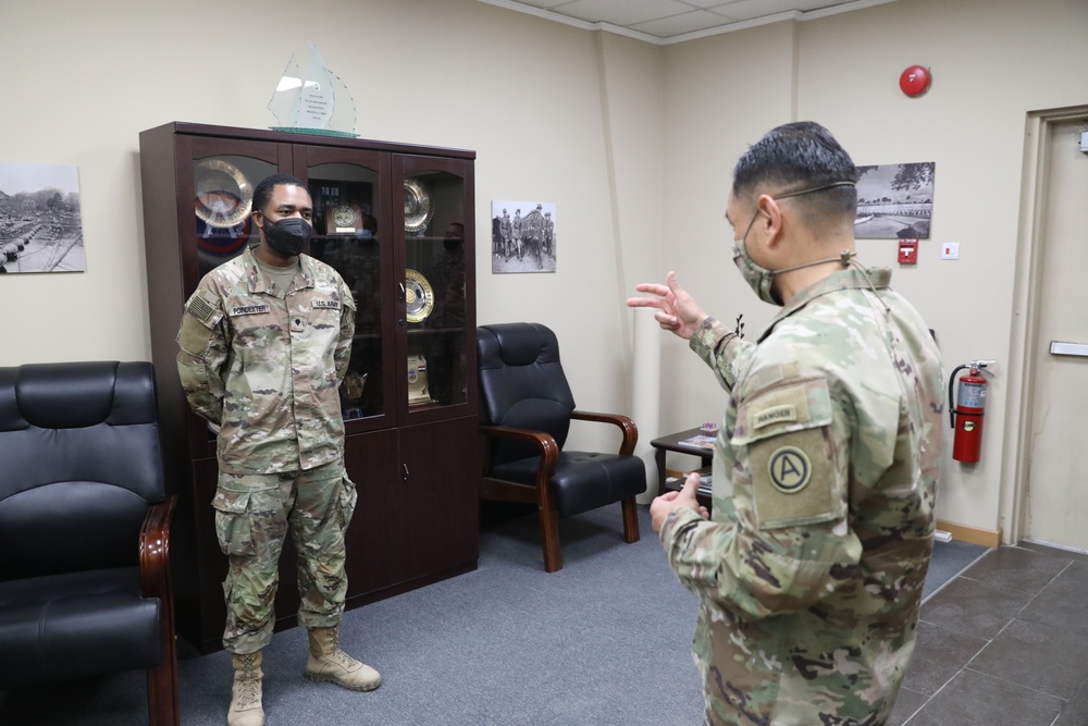 USARCENT Command Sgt. Maj. Coin Ceremony