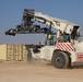 Operation Chiron Recast III container transfer at Al Asad Air Base, Iraq