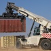 Operation Chiron Recast III container transfer at Al Asad Air Base, Iraq