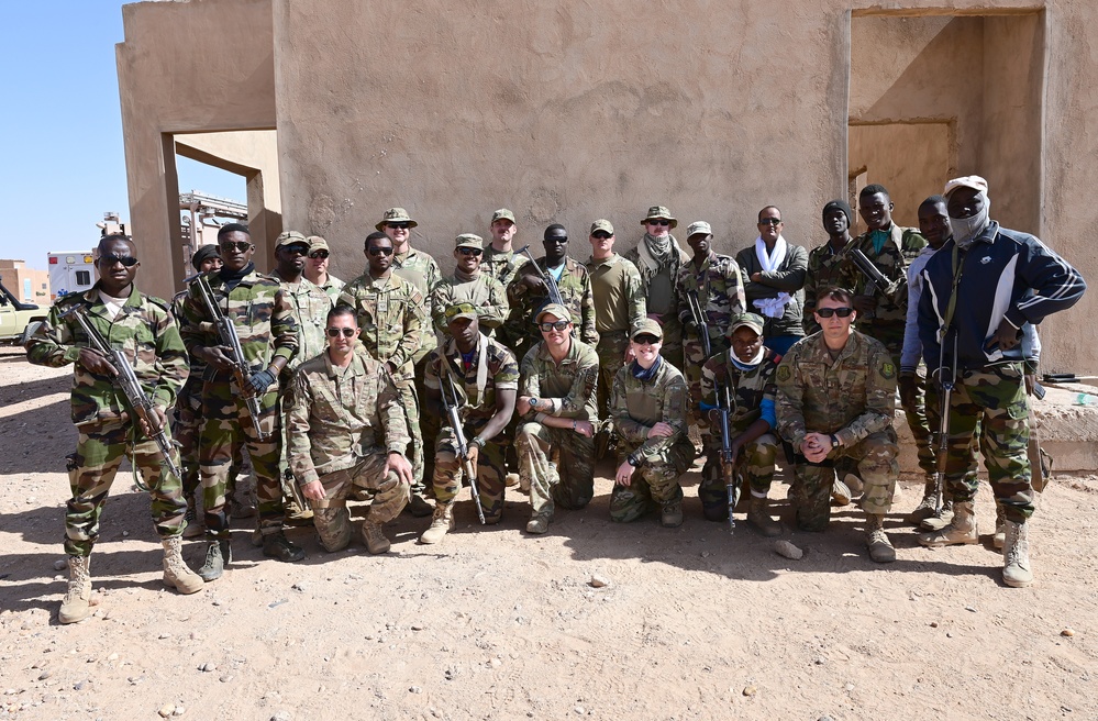 409 AEG Airmen train Nigerien Armed Forces