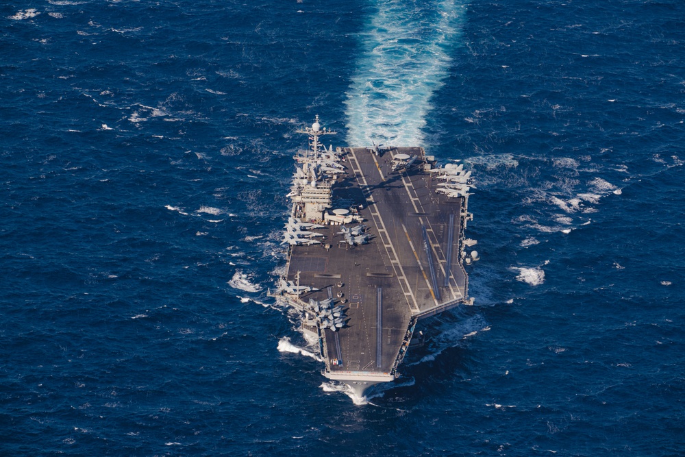 USS Truman participates in Neptune Strike