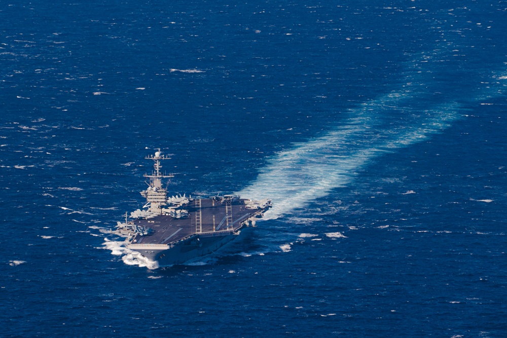 USS Truman participates in Neptune Strike