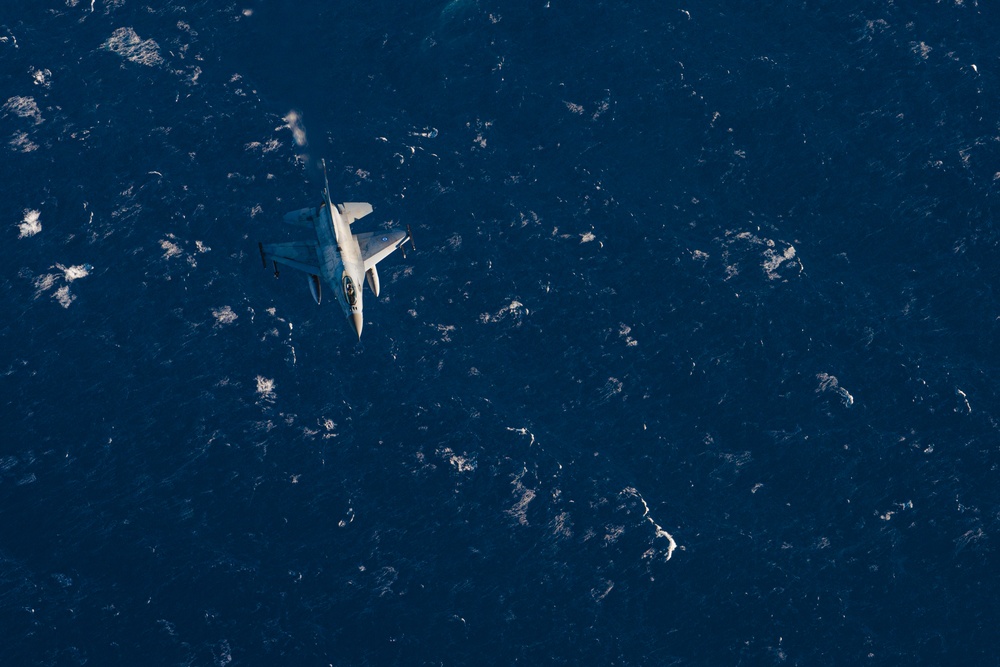 A Greek F-16 Participates in Neptune Strike