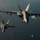 United States F/A-18 Super Hornets and Greek F-16 Fighting Falcons conduct air-to-air training over the Ionian Sea as a part of Neptune Strike 2022