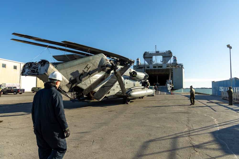 2nd LSB Conducts Embarkation Drills in Preparation of Exercise Cold Response 2022