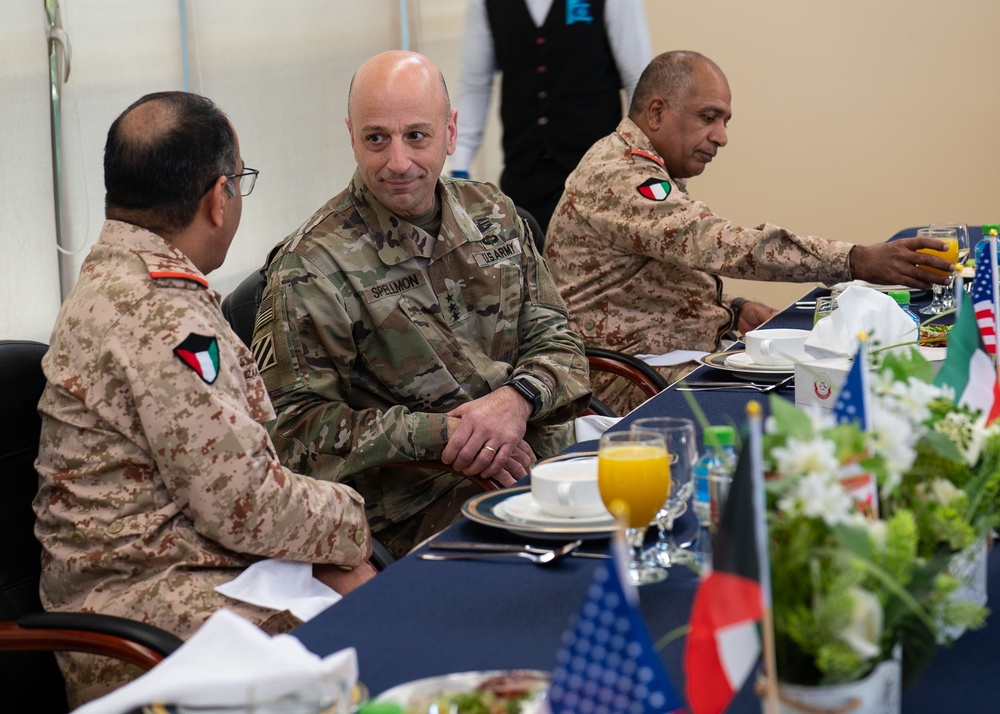 USACE commanding general meets with the commander of Kuwait Naval Forces