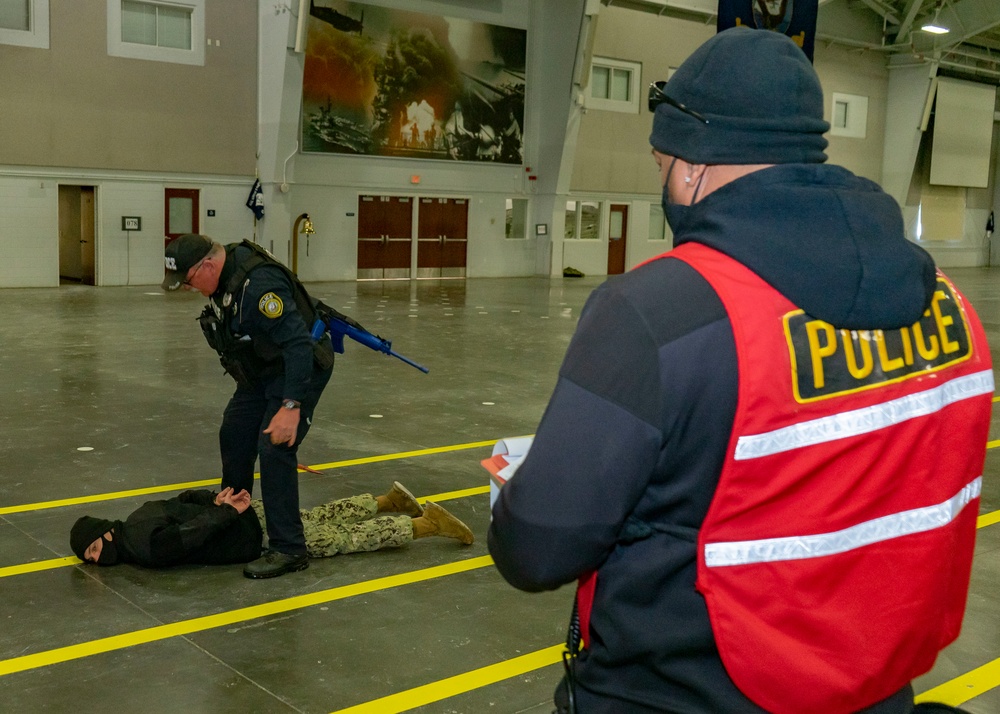 Naval Station Great Lakes Participates in Citadel Shield-Solid Curtain 2022