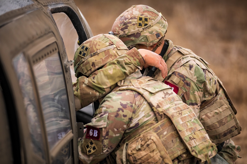 Best Medic Competition 2022 - aircraft extraction and stress shoot
