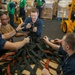 Abraham Lincoln Sailors secure cargo