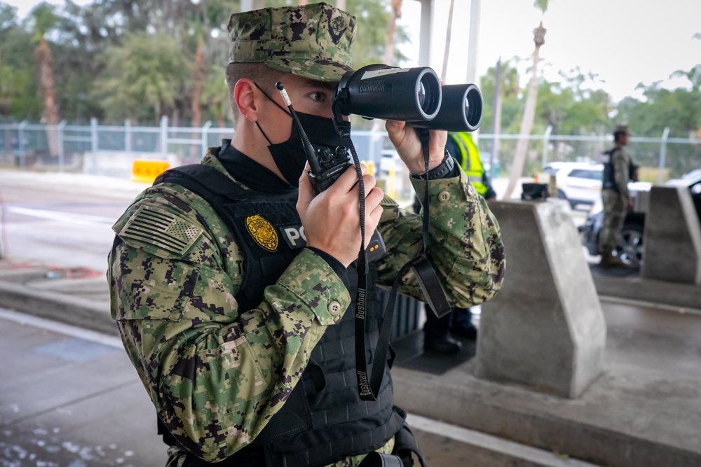 Naval Station Mayport Conducts Solid Curtain Citadel Shield Exercise Drills