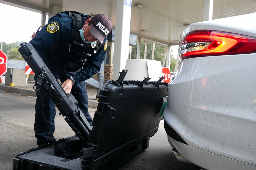 Naval Station Mayport Conducts Solid Curtain Citadel Shield Exercise Drills