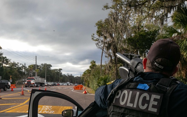 Naval Station Mayport Conducts Solid Curtain Citadel Shield Exercise Drills