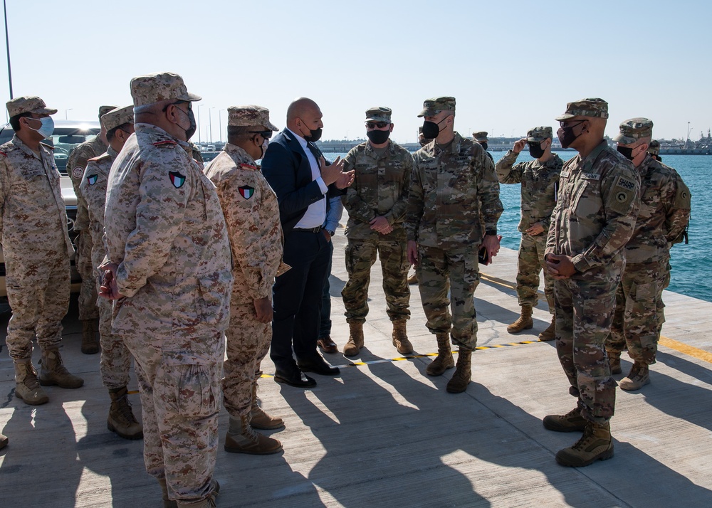 USACE commanding general and officials cut the ceremonial ribbon