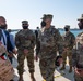 USACE commanding general and officials cut the ceremonial ribbon to open Kuwaiti Navy pier