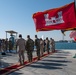 USACE commanding general and officials cut the ceremonial ribbon to open Kuwaiti Navy pier