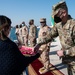 USACE commanding general and officials cut the ceremonial ribbon to open Kuwaiti Navy pier