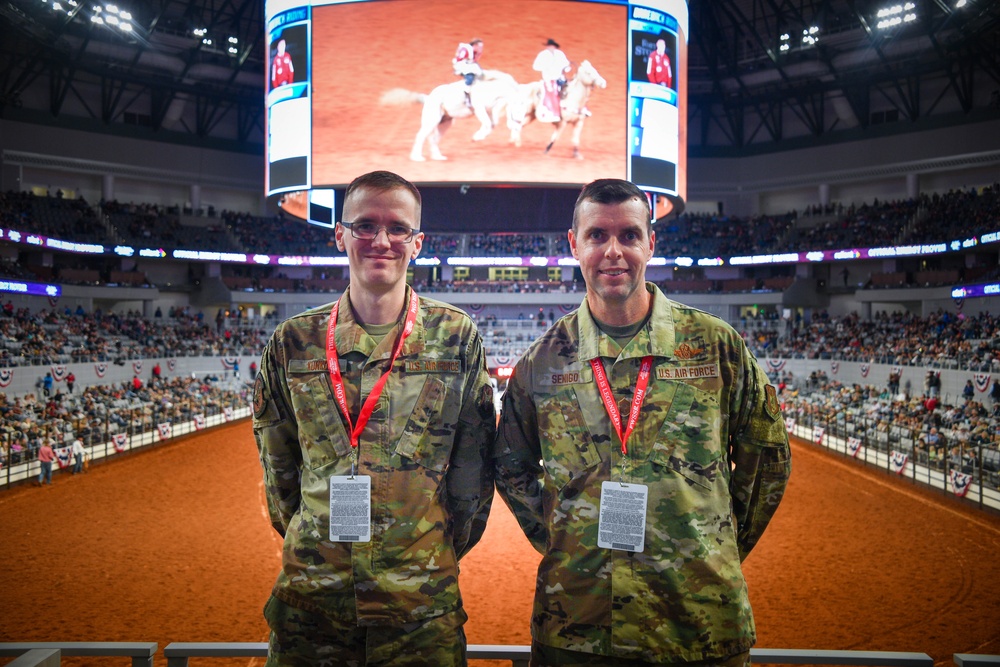 Warriors kick off Fort Worth Stock Show and Rodeo in Grand Entry